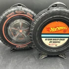 Vintage Hot Wheel Lot Of Two Rally Case Holders. Case Only. -Mattel. ML