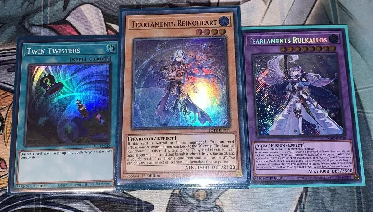 yugioh kashtira tearlament deck Tearlaments - MP24-EN066 - Prismatic Secret Rare New Ishizu Tearlaments Deck 2023