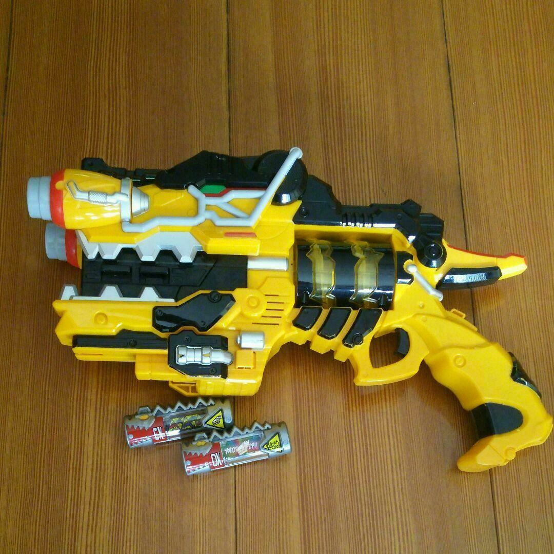 Power Rangers Dino Charge Kyoryuger DX Gabu Revolver Gun Zyudenchi