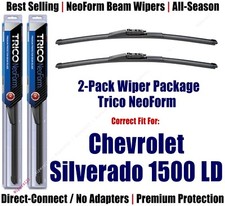 2pk Super-Premium NeoForm Wipers fit 2019 Chevrolet Silverado 1500 LD - 162213x2