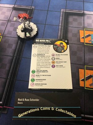 HEROCLIX Big Boss Hill 054 Secret Wars: Battleworld