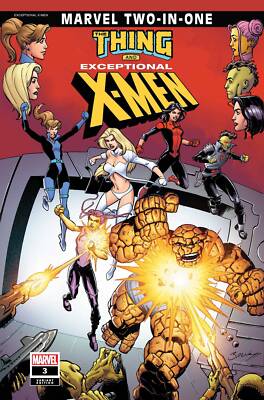 Exceptional X-Men #3 (Cvr C) (2024) Mark Bagley Marvel Two-in-one Variant