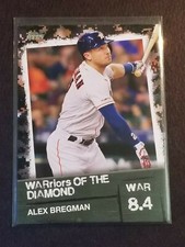 2020 Topps #WOD-37 Alex Bregman - Warriors Of The Diamond BLACK /299 SP Insert