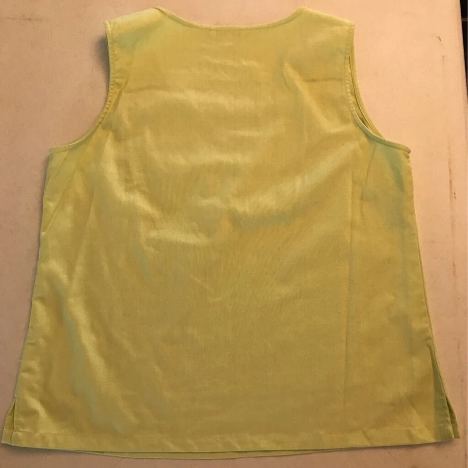 Juego de 2 camisetas sin mangas TravelSmith para mujer multicolor rojas sin mangas cuello redondo EE. UU. L Foto 3 de 4