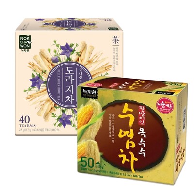Korea Nokchawon Corn Silk Tea + Bellflower Root T 90 T bag