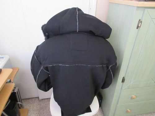 Be Ethic Men's Sherpa Jacket Removable Hood New wot - Picture 4 of 11