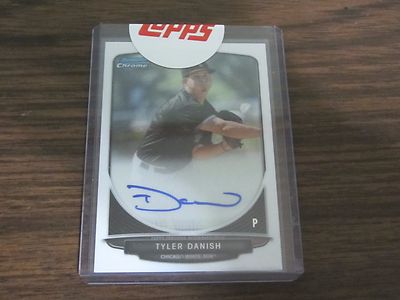 2013 Bowman Chrome #BCA-TDA Tyler Danish Autographed Card (B101) White Sox