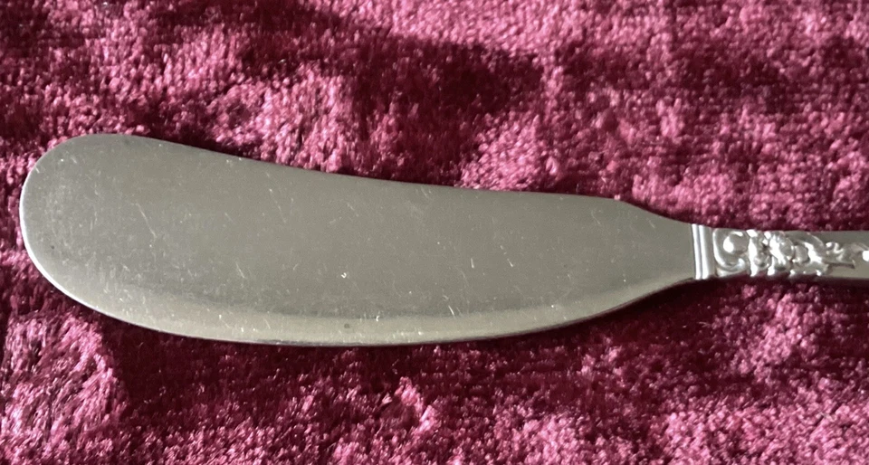 Винтажный нож для сыра Royal Crest из чистого серебра, 1,1 унции - Изображение 4 из 4