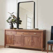 Wall Framed Mirror Artistic Decorative Living Room Bedroom Bathroom Hallway Kit