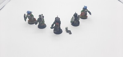5x OOP Metal StormBoyz W Boss Nob, Ork Orks Warhammer 40k