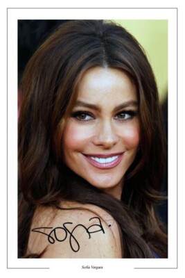 Sofia Vergara Film TV Schauspielerin Autogramm signed Fotodruck A5