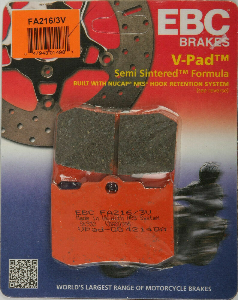 EBC FA216/3V SemiSintered V Brake Pads eBay
