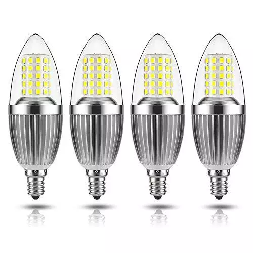 LED Candelabra Bulb Non Dimmable 100 Watt Equivalent 12W LED Candle Bulbs