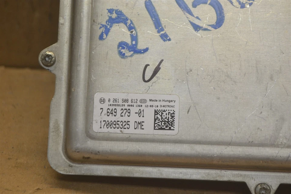 Unidad de control de motor híbrido 13 BMW Active Hybrid 3 5 ECU 764927901 módulo 258-11C8 Foto 2 de 3