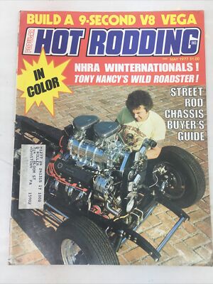 POPULAR HOT RODDING Magazine May 1977 Street Rod NHRA Winternationals
