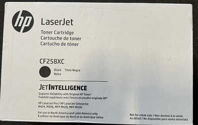 #ad HP 58X CF258X Black High Yield Toner Cartridge For HP LaserJet $169.99