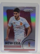 2018 Prizm World Cup New Era Marco Asensio SILVER Prizm Refractor Insert Spain
