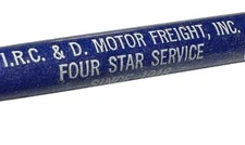 Vintage IRCD IRC & D Motor Freight Carrier Trucking Trucker Truck Driver Pen