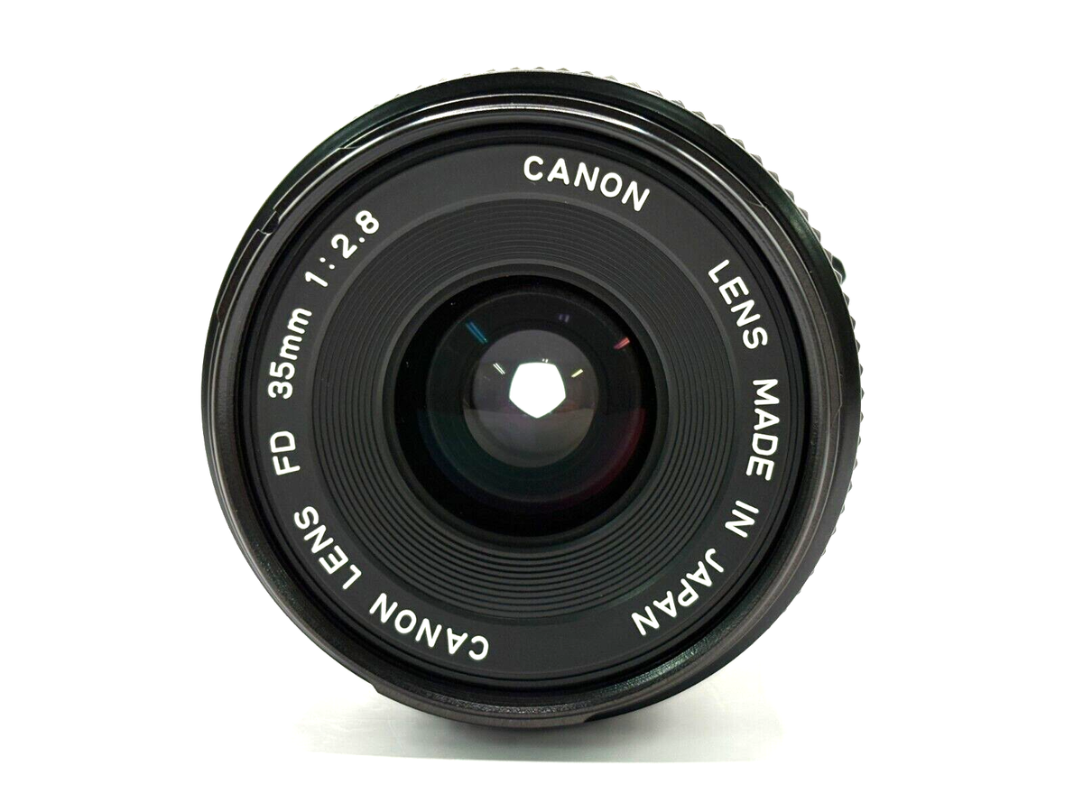 MINT] Canon New FD NFD 35mm f/2.8 MF Wide Angle Camera Lens From