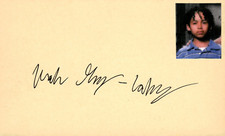 Noah Gray-Cabey Signed Auto 3x5 Index Card Lady in the Water