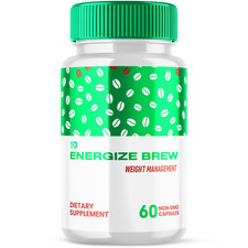 Energize Brew - Advanced Formula Natural Weight Support Supplement 60 Capsules
