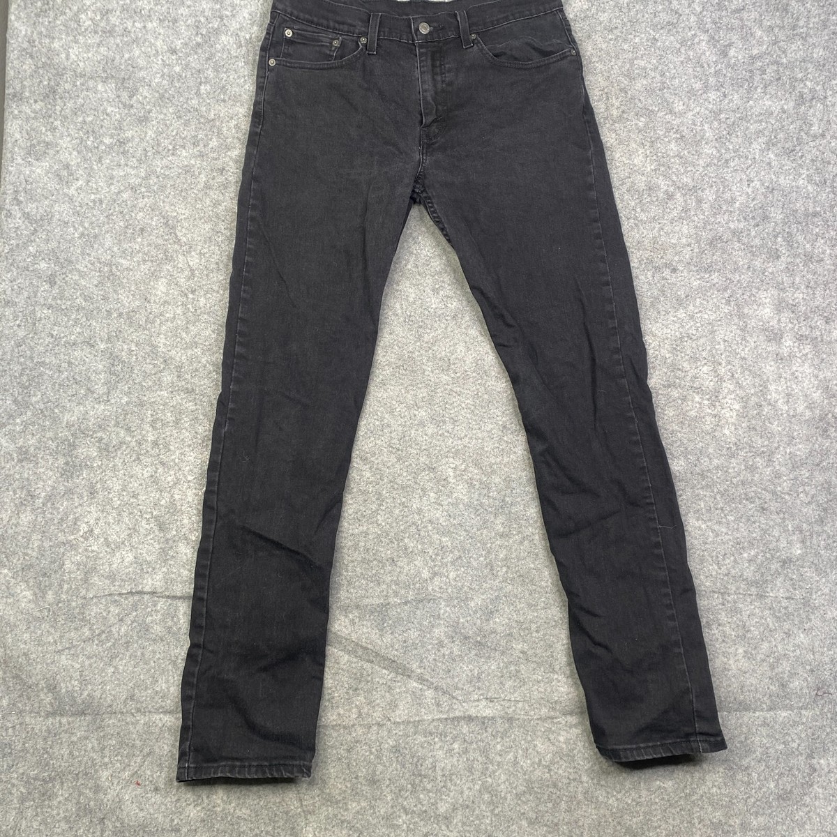Levis 502 Black Denim Stretch Jeans34×32 Levis 502 Jeans Men 32x34 Black Pants Dark Wash Faded Denim