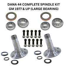 Yukon Gmdodgejeep Dana 44 Gm 8.5 Large Bearing Disc Brake Spindle Kit 706529