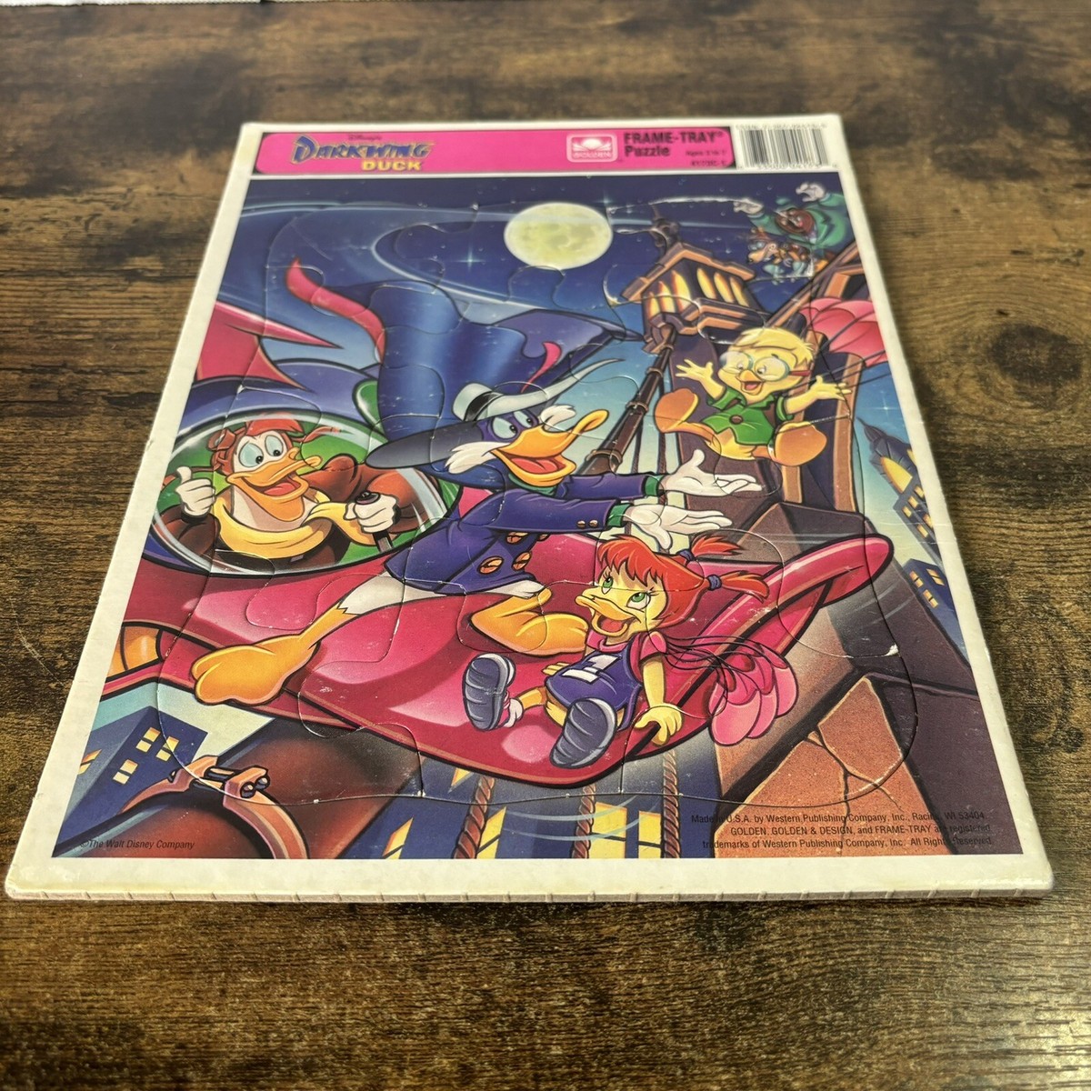 Vintage Disney Darkwing Duck Frame Tray Puzzle 4173C-1 | eBay