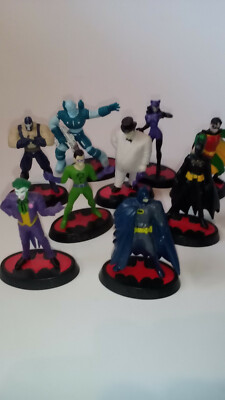 Batman 9 Minifiguren, Coco-Cola Bottle Caps komplette Serie Superselten