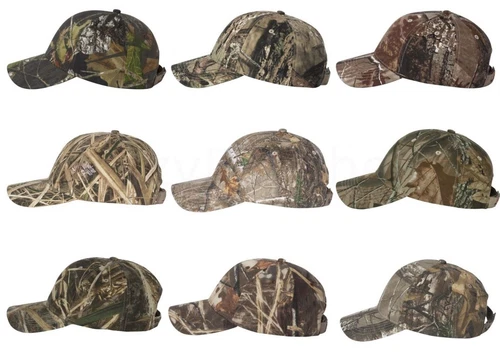 HUNTING CAMO - LICENSED ADJUSTABLE Back Camo Cap, Kati Camouflage, Baseball Hat  - product listing photo