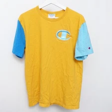 Champion Big C ULCA Bruins Cal Colors Stitched Mens Size Small T Shirt Yellow