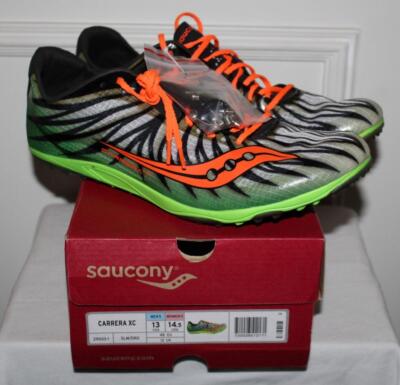 NEW Box Saucony Carrera XC UNISEX Track Field Spikes Shoes 