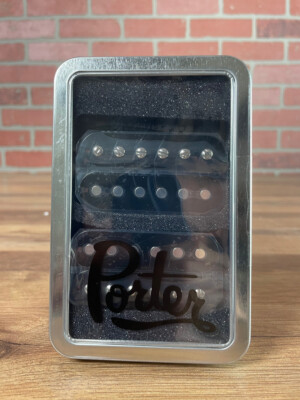 Porter Pickups Smooth/Classic Humbucker Set - Black
