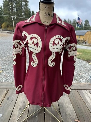 Horse Riding Apparel - Western Showmanship Suit - Jacket & Pants - Medium - Photo 1/4