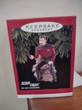 Hallmark Keepsake Ornament STAR TREK - The Next Generation Commander Riker 1996