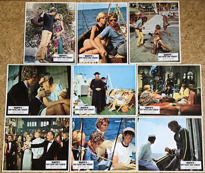 DUFFY DER FUCHS VON TANGER James Coburn  James Fox  Susannah York 9 Aushangfotos