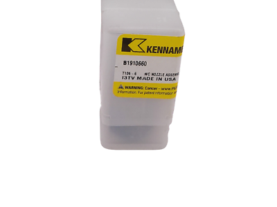 Kennametal B1910660 T106 Series tungsten carbide straight bore