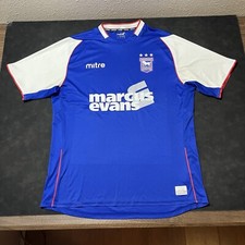 Vintage Ipswich Town FC Jersey Kit England Barclay Premier League Soccer 90s