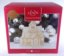 Lenox Village Treasures Collection Mistletoe Park Series Ski Shop New In Box
