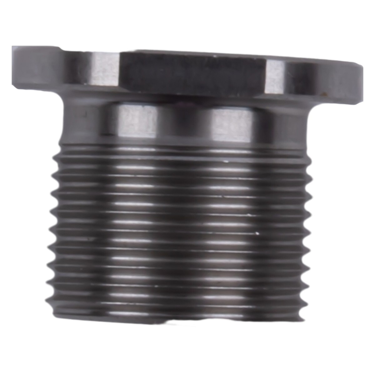 Adattatore Filettato 1/2-28 Maschio A 5/8-24 Femmina In Acciaio Inox Nero