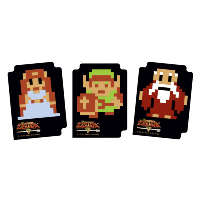 15 Ct 8-Bit Card Deck Dividers Pack Organizer Separator for The Legend of Zelda