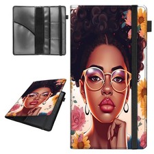 Car Registration and Insurance Holder,Leather Vehicle Glove Box Organizer Wal...