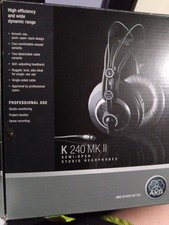 AKG K240 MkII Professional Over-Ear Semi-Open Technology Studio Headphones