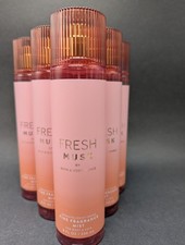 Qty 6 New Bath  Body Works FRESH MUSK Fine Fragrance Mist 8 fl oz