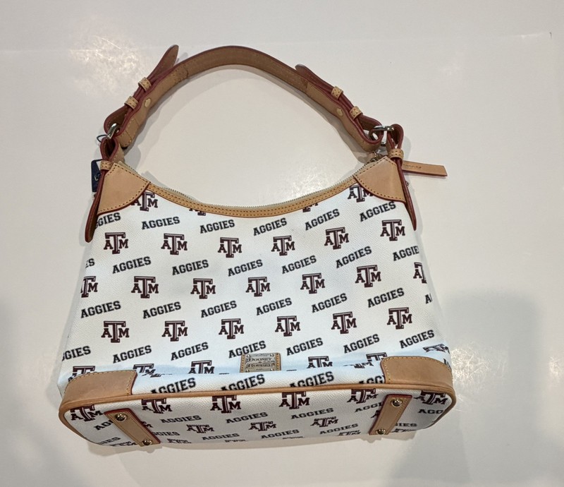 TEXAS A&M  DOONEY & BOURKE ZIP SATCHEL PURSE- NEW W/ TAGS. 