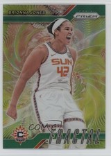 2024 Panini Prizm WNBA Fractal Green Prizm Brionna Jones #9 1k9t