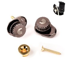D'Addario Universal Strap Lock System, Gold