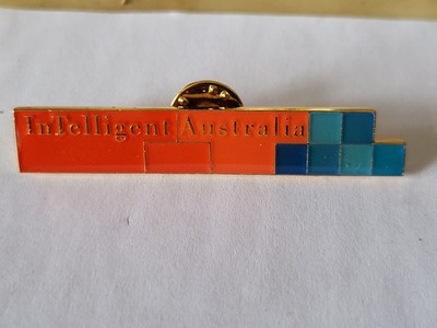 Vintage Ballou Reg'd Pin Intelligent Australia Made In Australia