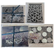 Hero Arts My Monthly Kit August 2017 Stencil Stamp Die Set Moon Stars Dreams