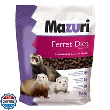 Mazuri | Nutritionally Complete Food for Ferrets| 5 Pound (5 lb.) Bag